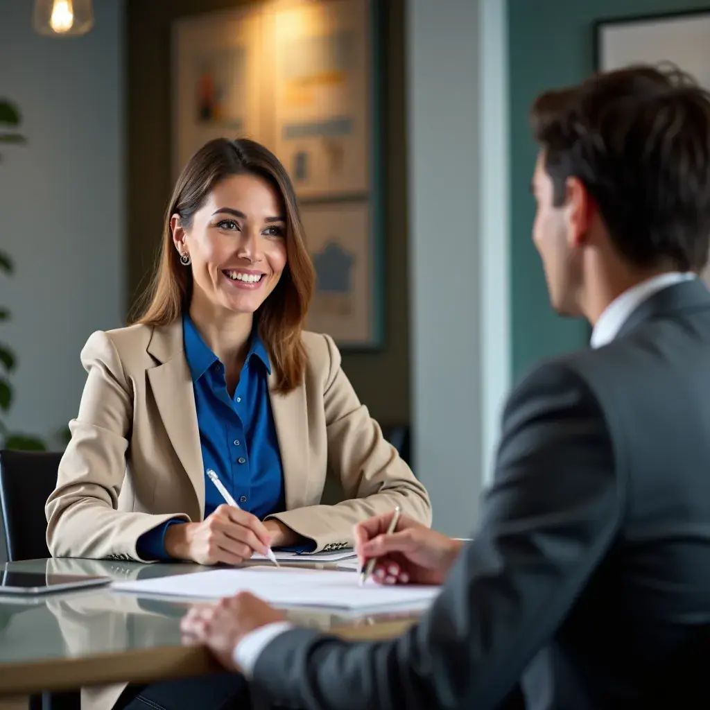 Réunion de brainstorming avec des notes autocollantes sur un mur.